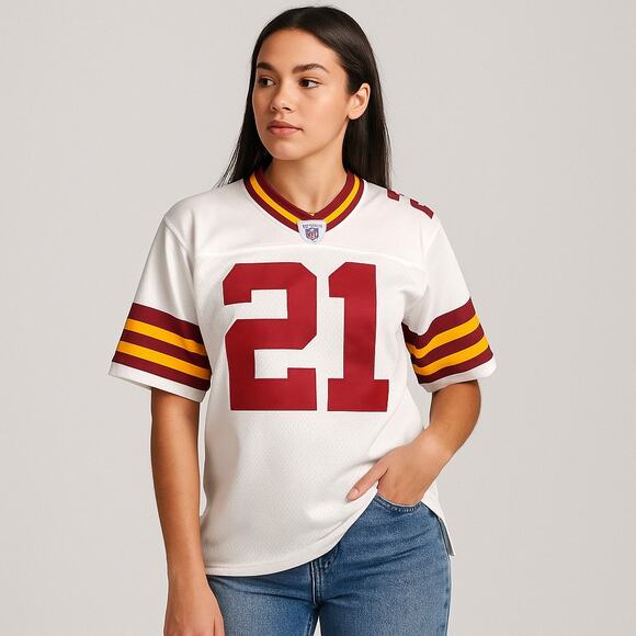 Mitchell & Ness Washington Sean Taylor #21 NFL Legacy Jersey Women’s M NWT - Picture 1 of 10